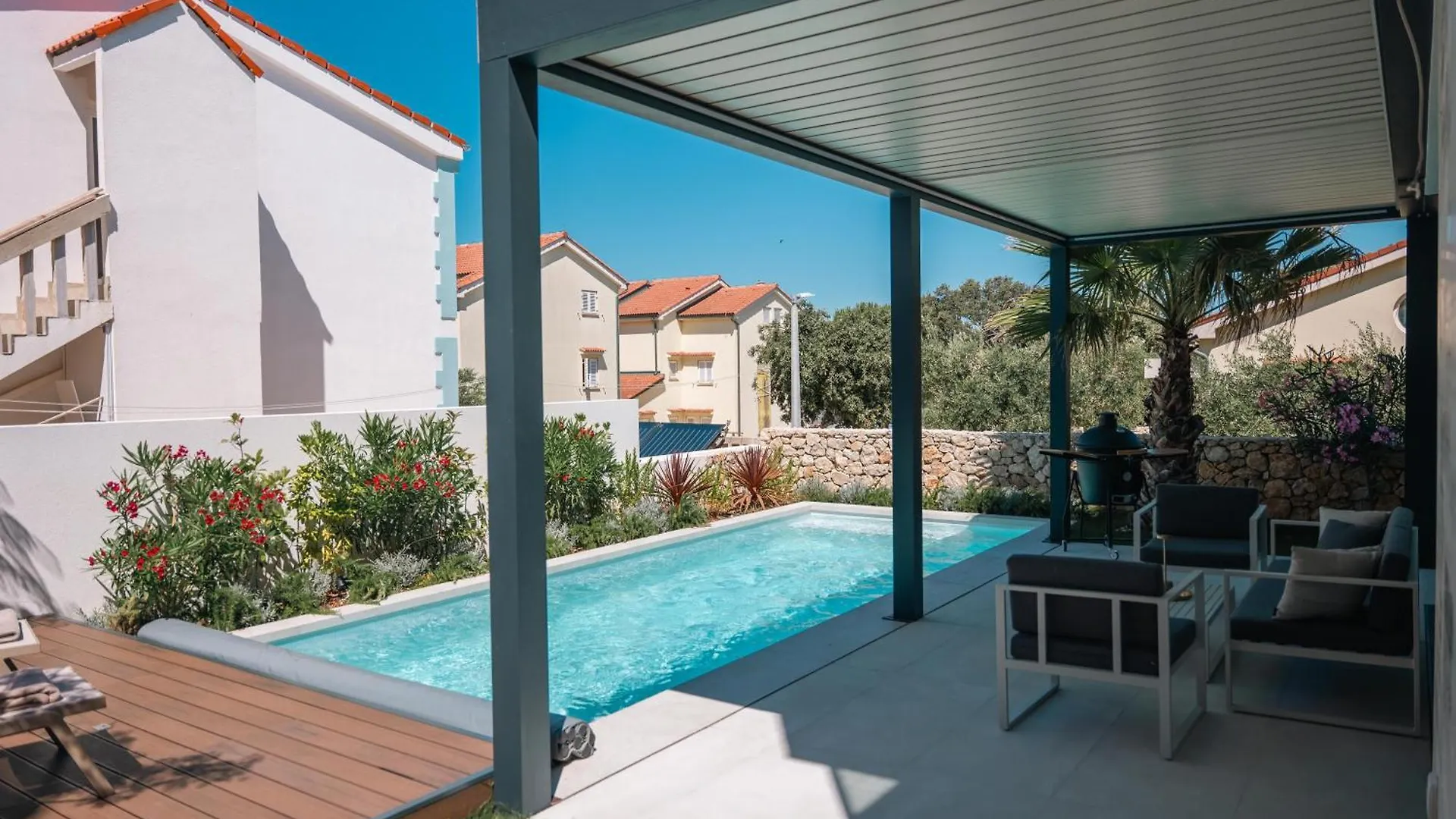 Villa Belmar Family House With Play Room For Kids & Pool Mandre